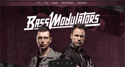 Desktop Screenshot of bassmodulators.com